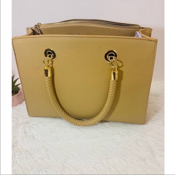 Vegan Rope Handle Handbag - Picture 5 of 8